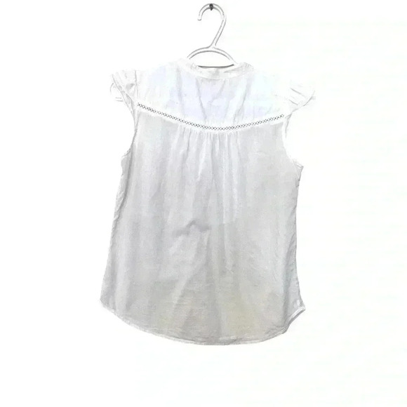 Jessica Simpson,  100% cotton, cap sleeves, lightweight, airy tunic blouse - Picture 3 of 4